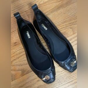 Authentic Fendi Jelly Flats 35